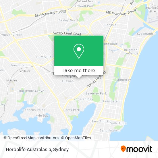 Herbalife Australasia map