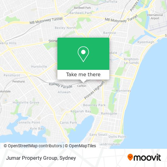 Mapa Jumar Property Group