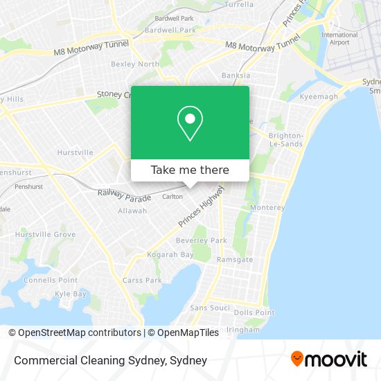 Mapa Commercial Cleaning Sydney