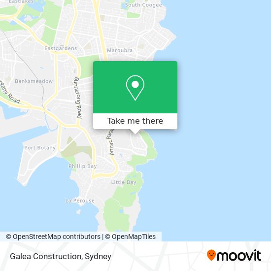 Galea Construction map