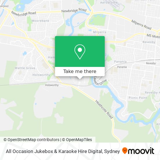 All Occasion Jukebox & Karaoke Hire Digital map