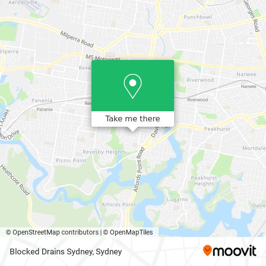 Mapa Blocked Drains Sydney