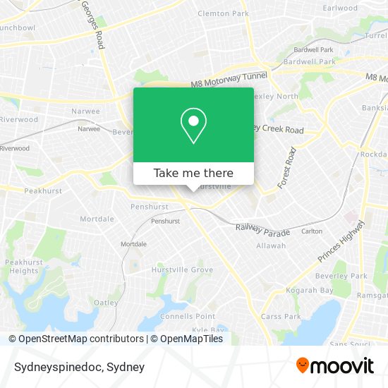 Sydneyspinedoc map