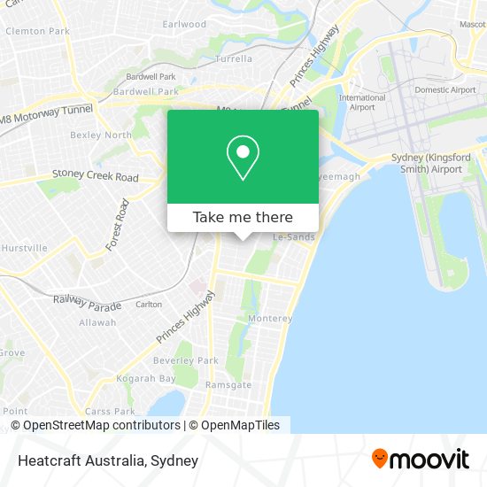 Heatcraft Australia map