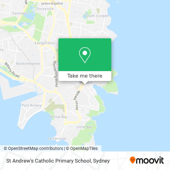 St Andrew's Catholic Primary School map