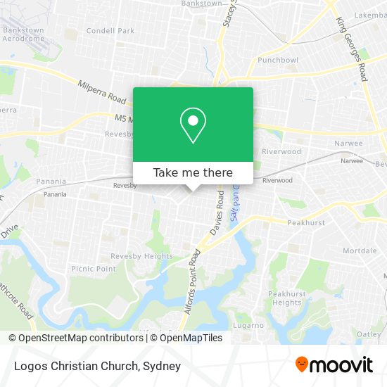 Logos Christian Church map