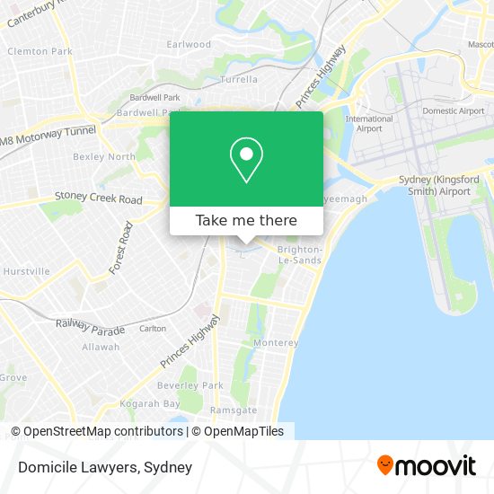 Domicile Lawyers map