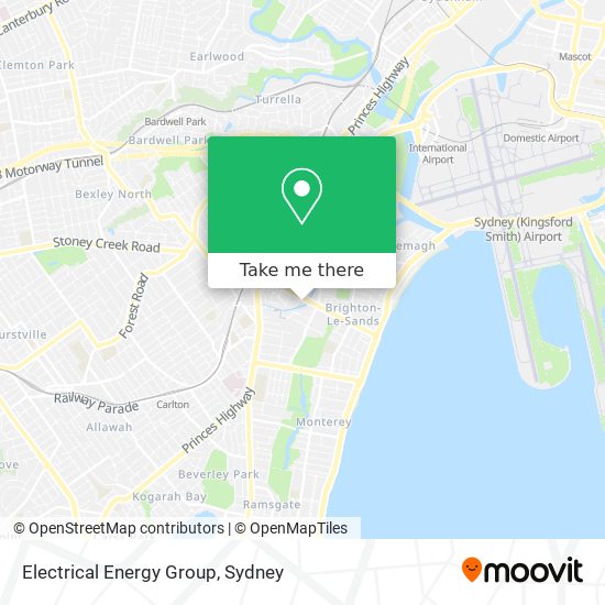 Electrical Energy Group map