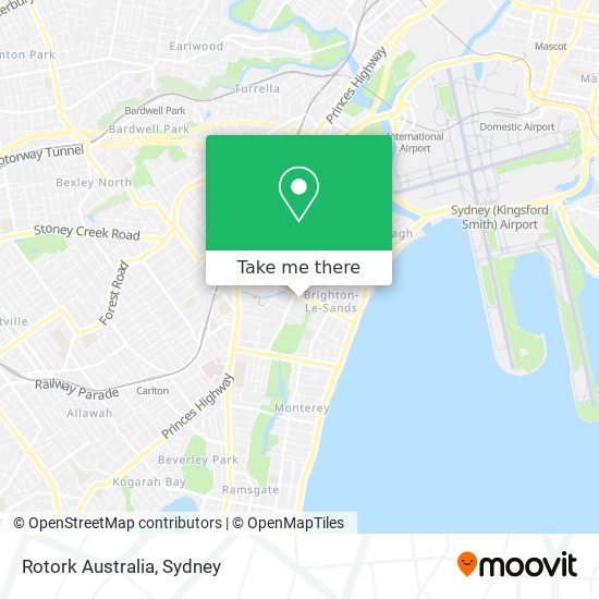 Rotork Australia map