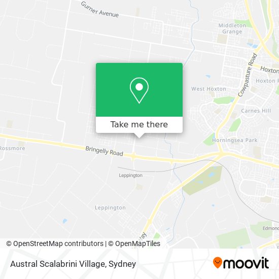 Austral Scalabrini Village map