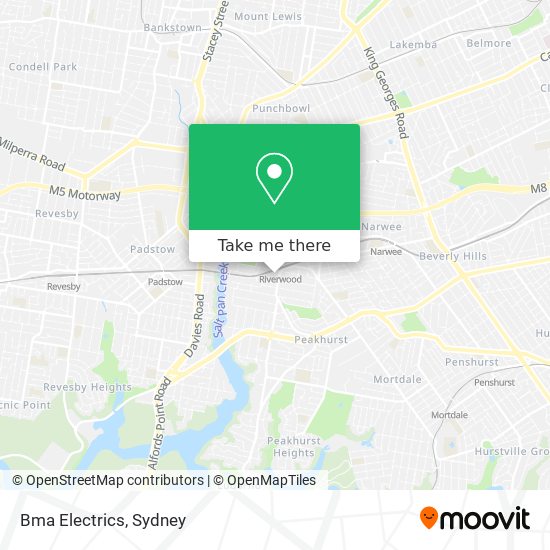 Bma Electrics map