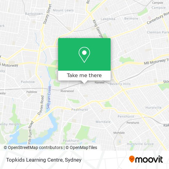 Topkids Learning Centre map