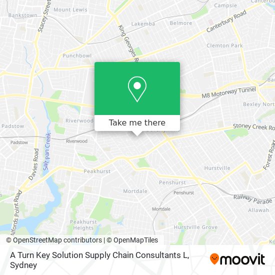 A Turn Key Solution Supply Chain Consultants L map