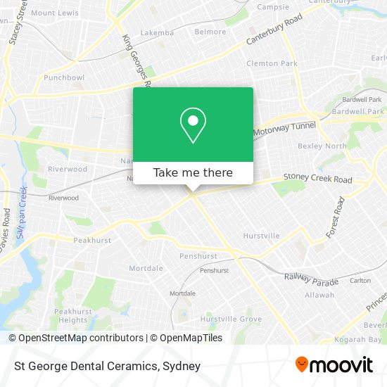 St George Dental Ceramics map