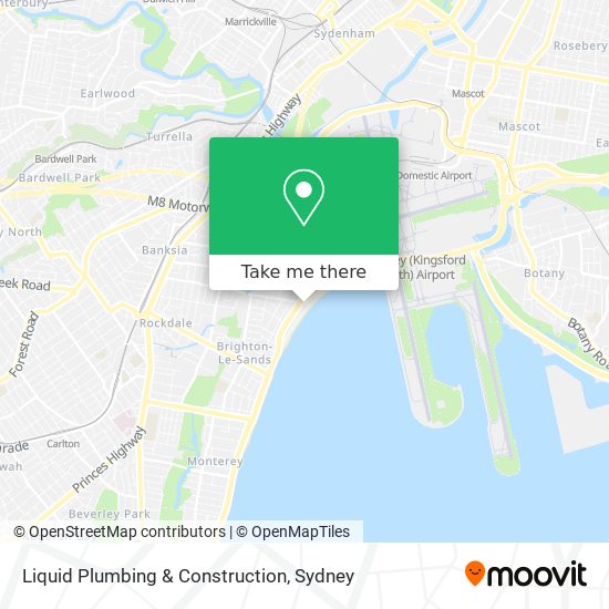 Liquid Plumbing & Construction map