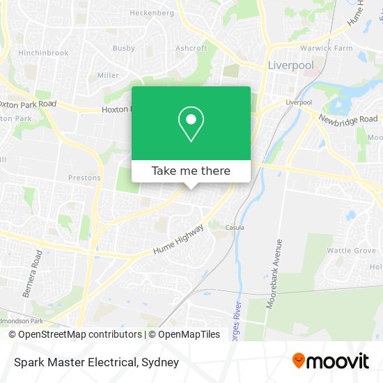 Mapa Spark Master Electrical