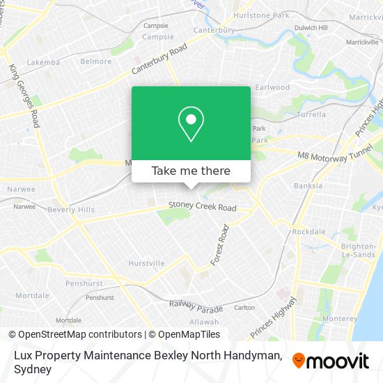 Lux Property Maintenance Bexley North Handyman map