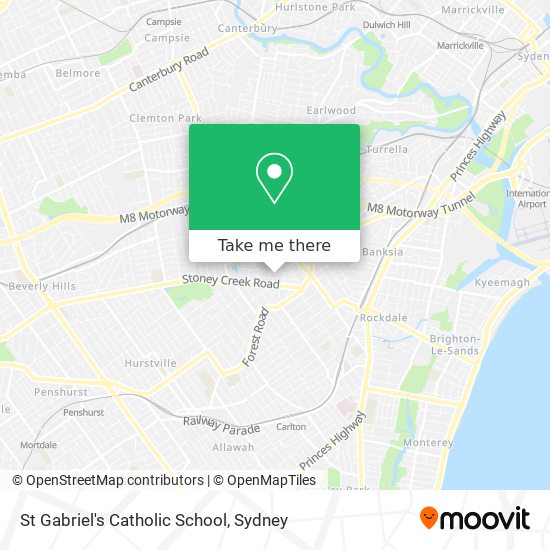 St Gabriel's Catholic School map