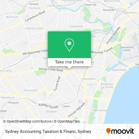Sydney Accounting Taxation & Financ map