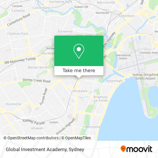 Global Investment Academy map