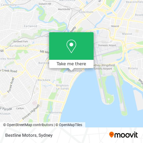 Bestline Motors map