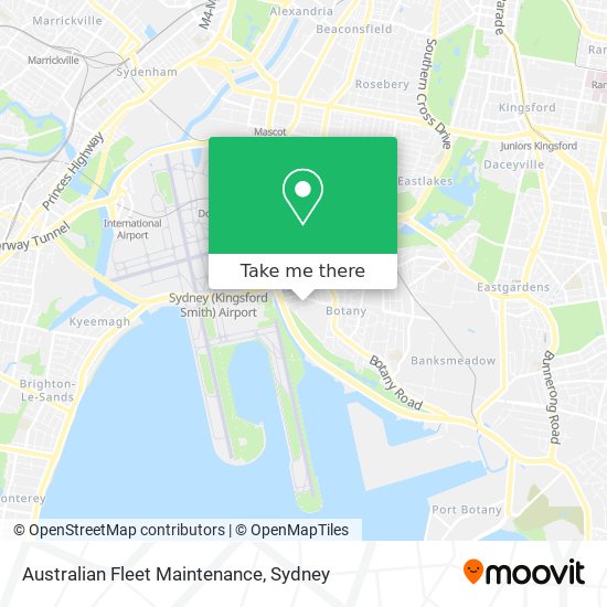 Australian Fleet Maintenance map