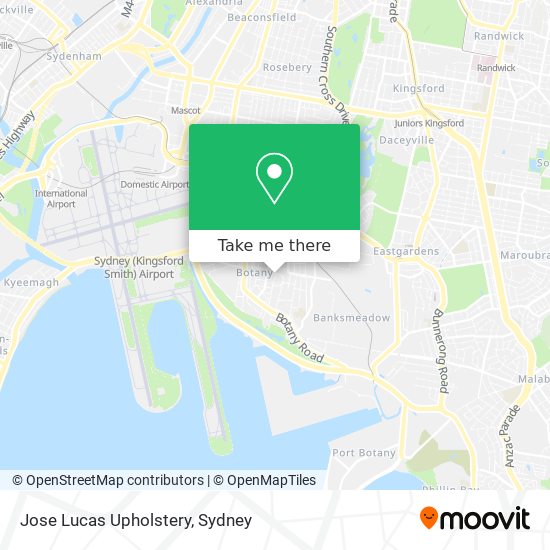 Jose Lucas Upholstery map