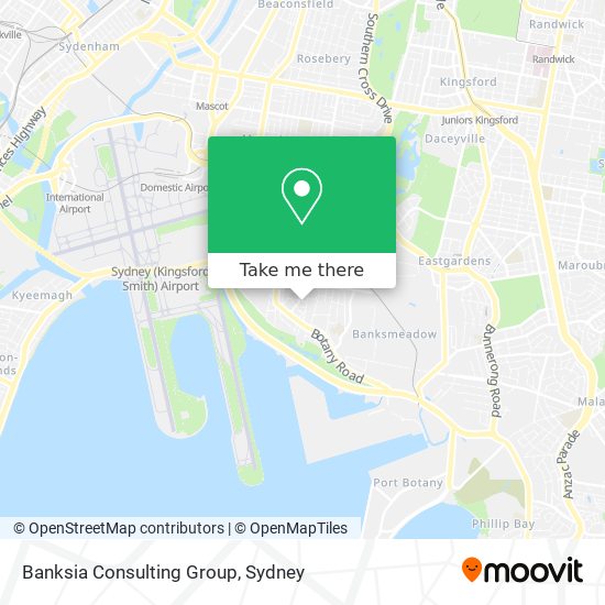 Banksia Consulting Group map