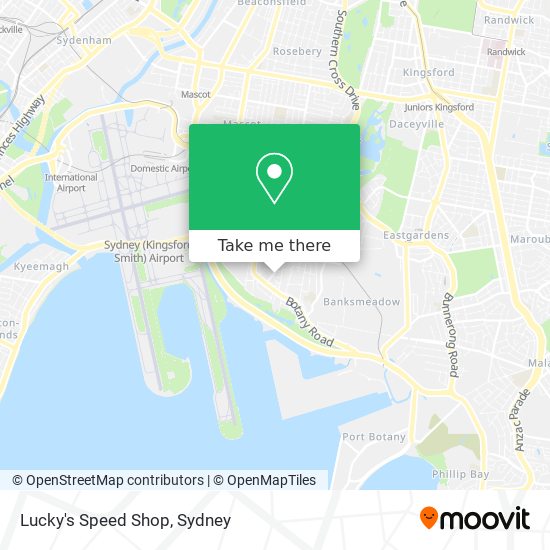 Lucky's Speed Shop map