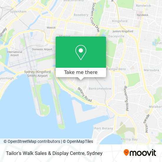 Mapa Tailor's Walk Sales & Display Centre