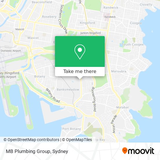 MB Plumbing Group map