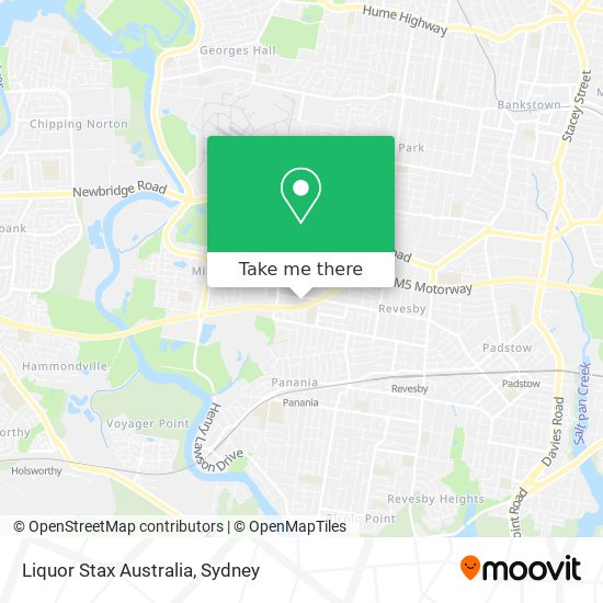 Mapa Liquor Stax Australia