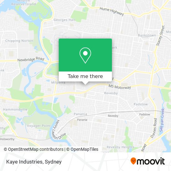Mapa Kaye Industries