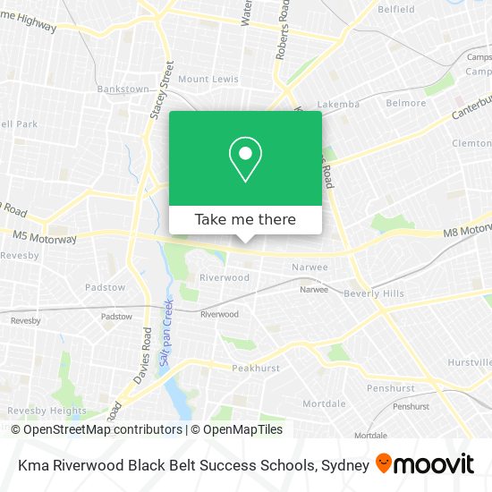 Kma Riverwood Black Belt Success Schools map