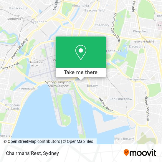 Chairmans Rest map