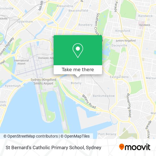 St Bernard's Catholic Primary School map