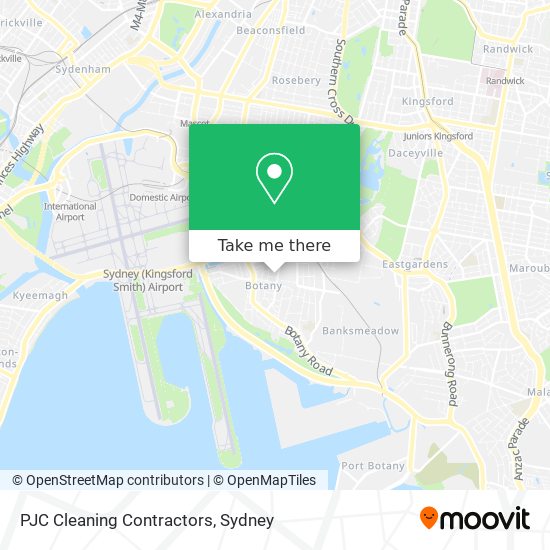 PJC Cleaning Contractors map