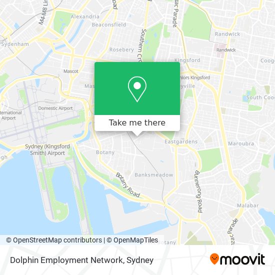 Mapa Dolphin Employment Network