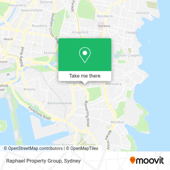 Raphael Property Group map