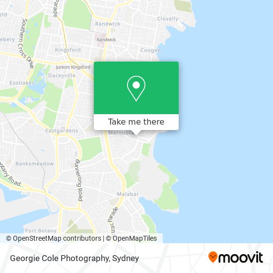 Georgie Cole Photography map