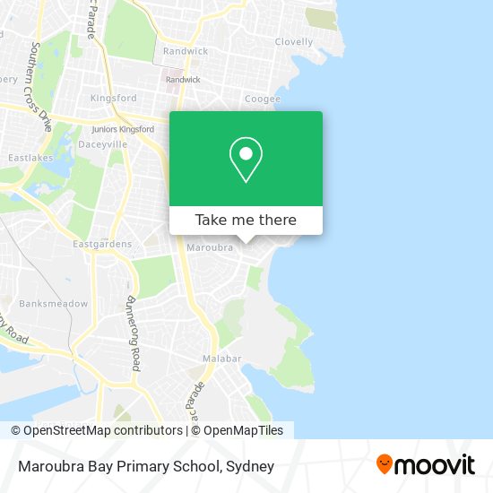 Maroubra Bay Primary School map