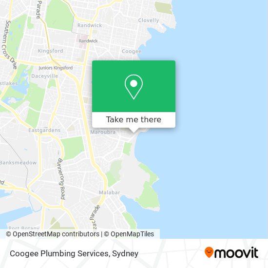 Mapa Coogee Plumbing Services