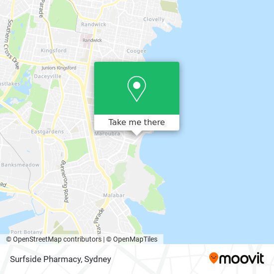 Surfside Pharmacy map