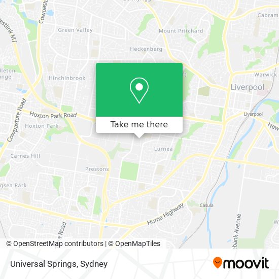 Universal Springs map