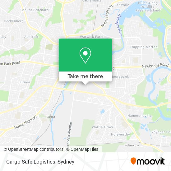 Cargo Safe Logistics map