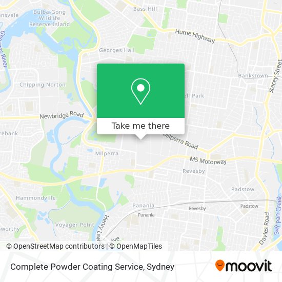 Complete Powder Coating Service map