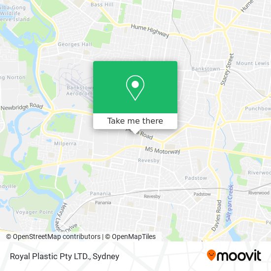 Royal Plastic Pty LTD. map