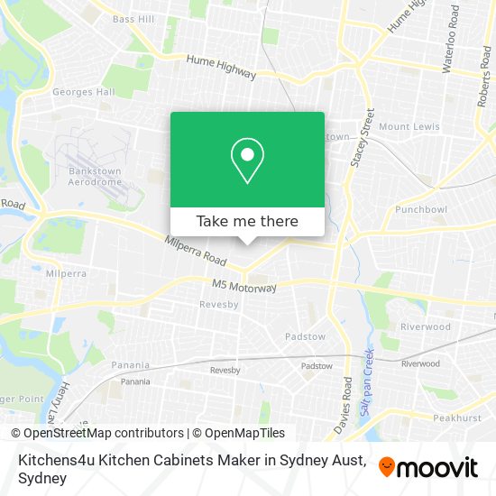 Mapa Kitchens4u Kitchen Cabinets Maker in Sydney Aust