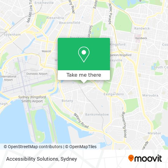 Accessibility Solutions map