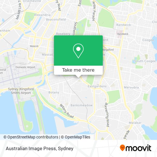 Australian Image Press map